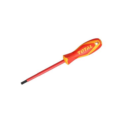 TOTAL DESTORNILLADOR AISLADO 1000 V PLANO 4 X 100 MM